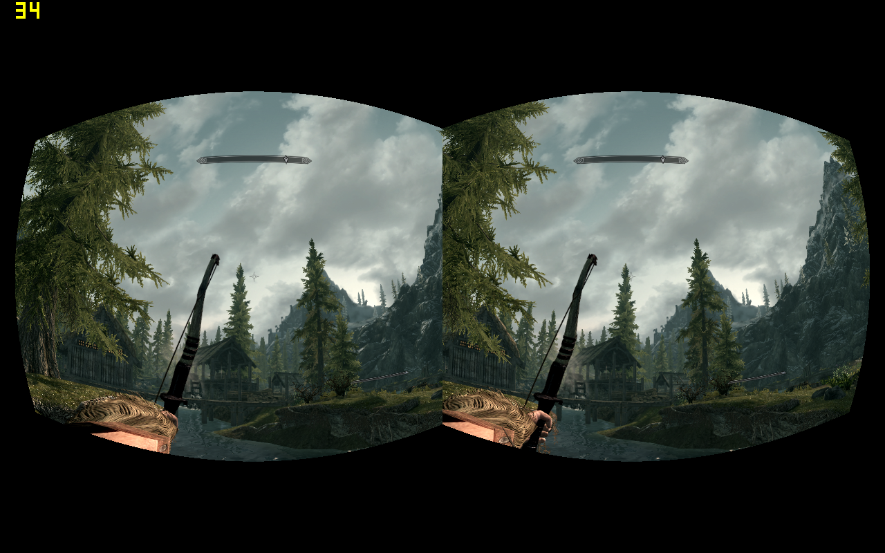 Vireio Skyrim Ultra Geo Oculus Rift
